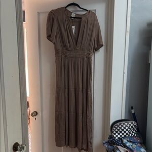 Joie Tan Ruched Sundress